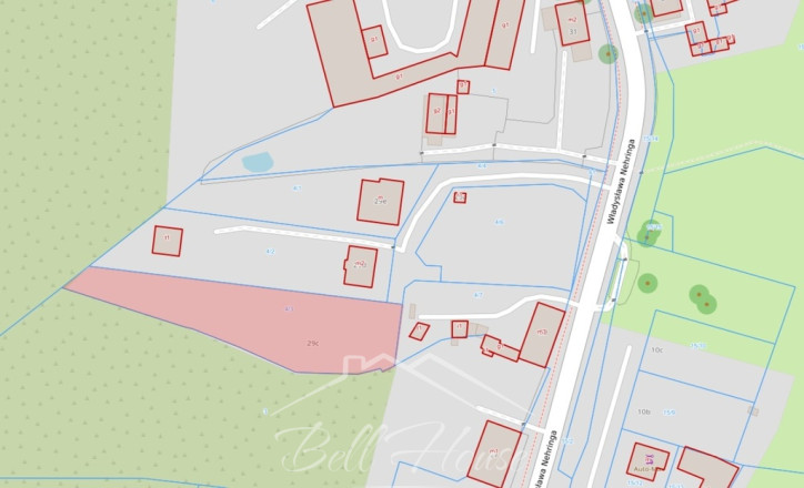 Działka Sprzedaż Szczecin Żelechowa Władysława Nehringa 3