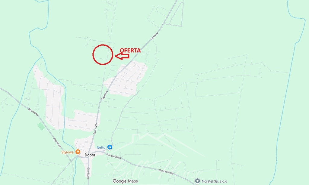 Działka Sprzedaż Dobra Graniczna 8