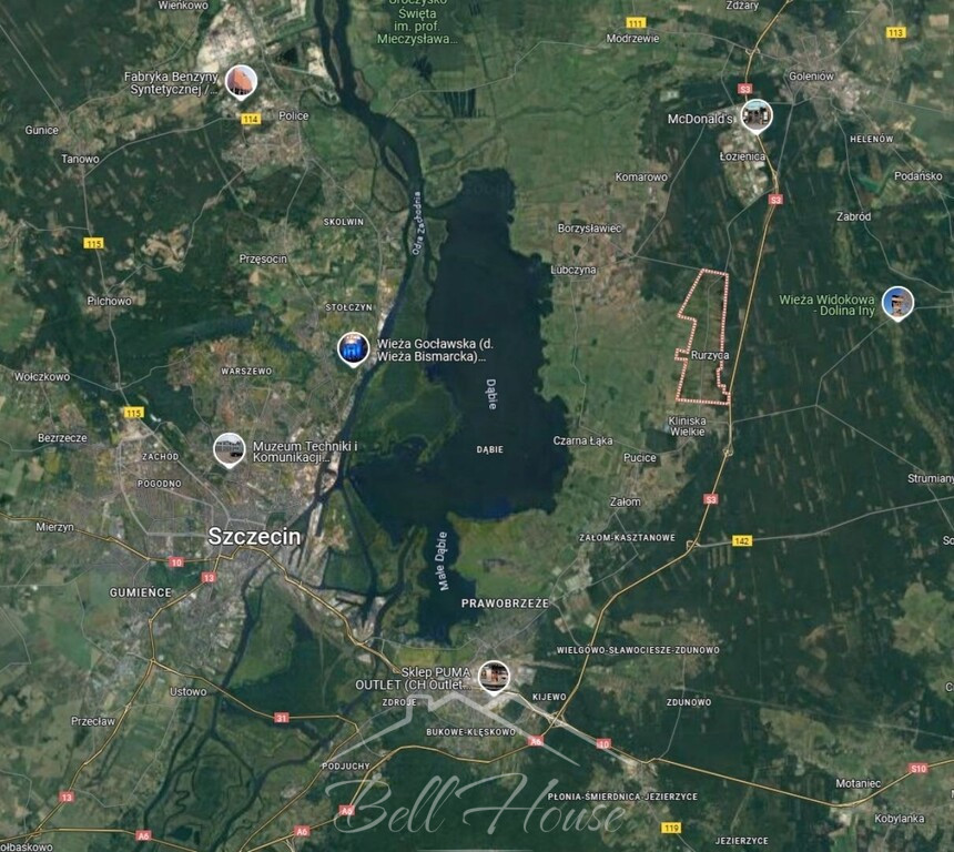 Działka Sprzedaż Rurzyca