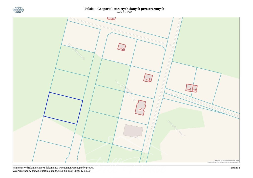 Działka Sprzedaż Ładzin