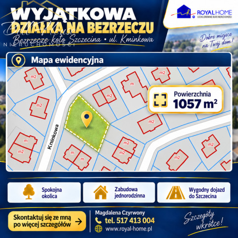 Działka Sprzedaż Bezrzecze 1